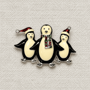 Holiday Penguins Pendant